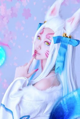 League of Legends Ahri Soul Lotus LOL Soul Blooming Festival @Sorakua Sora Collapse (9P)