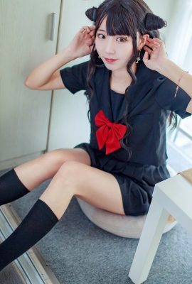 Hermosas piernas Coser Kurokawa Serie «Traje del pequeño diablo JK» (32P)