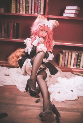 (Celebridad de Inte) Hermosas piernas Coser Kurokawa «Tamamo-mae» (119P)