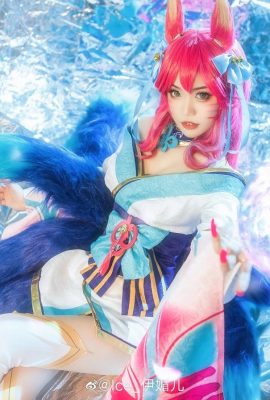 Liga de Leyendas Ahri Spirit Festival Soul Lotus@Ice_伊美儿(9P)