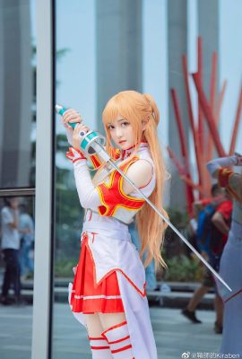 Sword Art Online Asuna@Crayon Little C-chan (Fotografía: Kiraben de @Sheathmaster) (Kugou Mushroom·Firefly Animation Music Carnival) (9P)