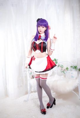 «Fate/EXTRA» Matou Sakura Sexy Maid Cosplay (CN: Yukiharu Astra) (9P)