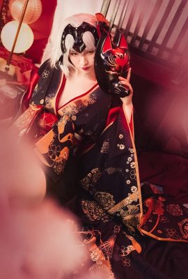 FGO Juana de Arco Negra Oiran@明丝_CatN (9P)