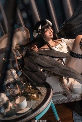 Cosplay de Overlord Albedo (CN: Estúpido Momo) (8P)