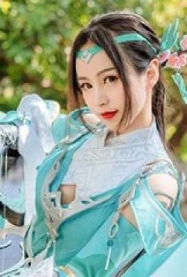 COSPLAY Jian Wang 3 Snow River Qin Niang fotografía de disfraces