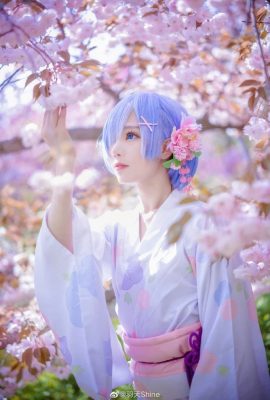 Re: La vida en un mundo diferente de Zero Rem Yukata@缿天Shine (9P)