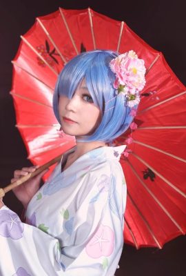 Re: La vida en un mundo diferente de Zero Rem Kimono Yukata @灗神 (9P)