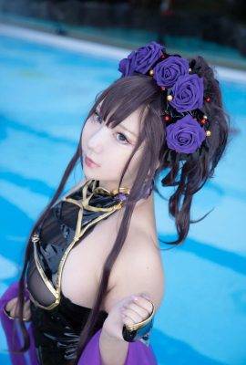 Recuerdos de verano de Shooting Star (Saku) Murasaki Shikibu FGO (Cosplay)