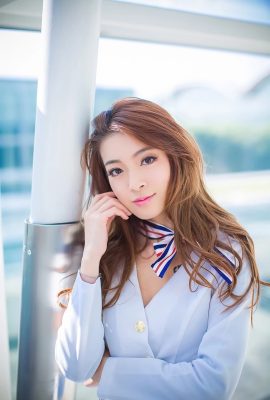 (Foto de niña taiwanesa) Modelo taiwanesa: Liu Siqi, una hermosa asistente de vuelo (50P)