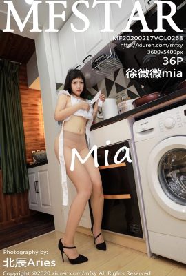 (MFStar Model Academy) 2020.02.17 Vol.268 Xu Weiwei mia foto sexy (37P)