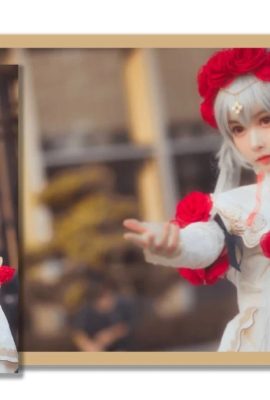 Honkai Impact 3 Teresa Flower Dress Moon Veil ver @ikedaqifanqidachi (Fotografía: @伟哥狗Witt) (Carnaval de animación Guangzhou Soduo 2020) (9P)