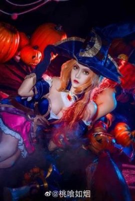 Bruja encantadora de Halloween de League of Legends Miss Fortune: @太喰如雨, Furia de la tormenta: @诺米_CN光 (9P)