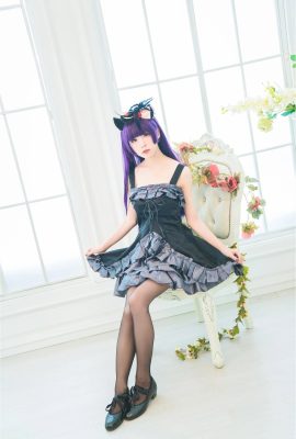 Cosplay Shui Miao – vestido impopular de gato negro