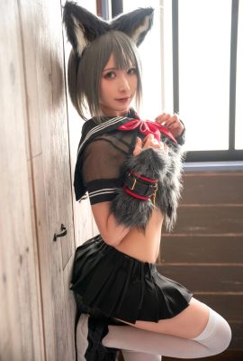 Cosplay C98 novia final JILL Está bien llamarme Ookami-chan 04 kakuge ppoi