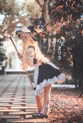 Touhou Project Kirisame Marisa Gafas@Arno_Nozai (9P)