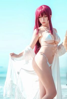 Traje de baño de cosplay sexy de pechos grandes Sucuff «Azur Lane» (CN: Lost Humanoid QUQ) (12P)