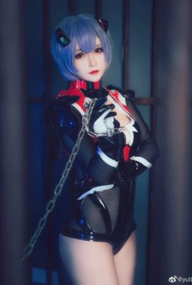 «Neon Genesis Evangelion» EVA Ayanami Rei traje de batalla negro porque hermosa imagen (CN: yui goldfish) (9P)