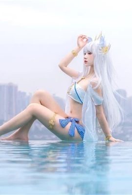 Imágenes de cosplay submarinas sexys de platino de «Arknights» (CN: Mirror Jiang_) (16P)