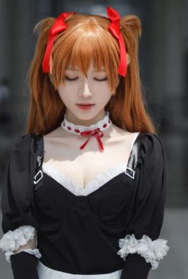 Cosplay de Asuka «Neon Genesis Evangelion» (CN: Magic Shrimp Dumpling) (10P)