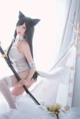 Bellas imágenes de Atago COS de «Azur Lane» (CN: Shika Xiaolulu) (24P)