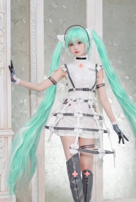 Hatsune Miku SEGA Juego de sonido Birdcage ver.cos Hatsune Miku MIKU @小素SeeU (11P)