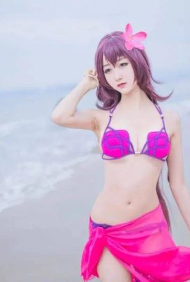 Cosplay de FGO Scathach (CN: Mu Mianmian OwO) (10P)