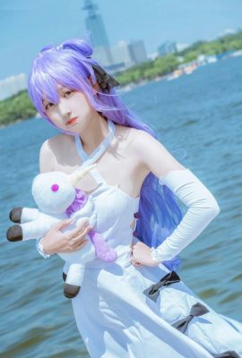 Cosplay de unicornio «Azur Lane» (CN: Jinsese es Xiaobai) (9P)