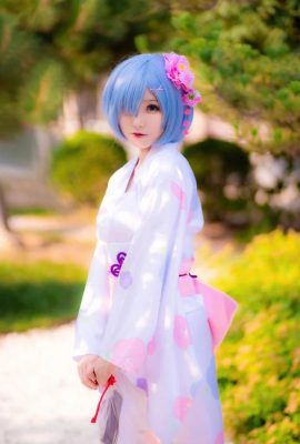 «Re:Zero Comenzando la vida en otro mundo» Rem Cosplay (CN: Nisuke sama) (9P)