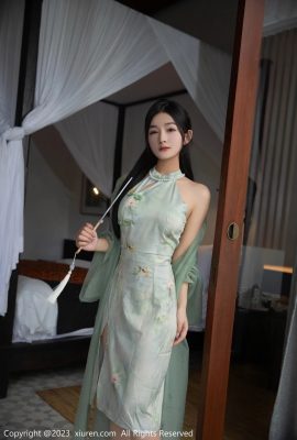 Imagen fotográfica de alta definición de Tan Xiaoling (XiuRen) 2023.06.08 No.6880 Hermosas piernas con traje antiguo (80P)