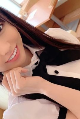 (GIF) Chiharu Sakurai ¡El hermoso ángel trasero es un poco torpe! ? Entrepierna con servicio al cliente lleno de inyecciones de bragas (27P)