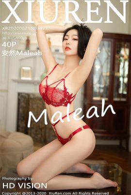 (Serie Xiuren 秀人网) 2020.08.21 Vol.2471 An Ran Maleah versiónpleta sin foto de marca de agua (41P)