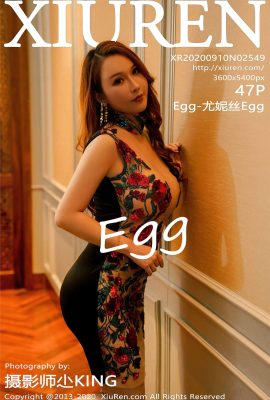 (Xiuren Show Network Series) 2020.09.10 Vol.2549 Egg-Eunice Egg versiónpleta sin foto de marca de agua (48P)