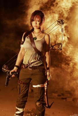 Mitad mitad hijo – Lara Croft