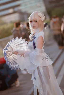 FATE Artoria Pendragon@二子Nisa- (Animación de luciérnagas y carnaval de juegos) (9P)