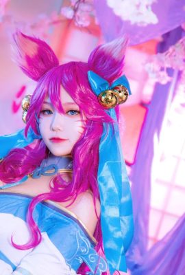 Liga de Leyendas Ahri Soul Lotus@Asakawa Pancake_ (9P)