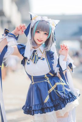 Azur Lane Cheshire @神楽坂马 Winter (Fotografía: @张师 no quiero retocar la imagen) (CP27) (9P)