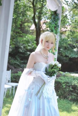 Xia Ningning-FATE GRAND ORDER COS La boda de Yujie SABRE