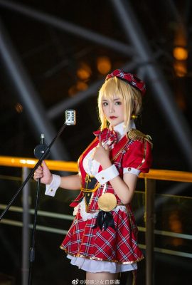 Fate/Grand Order Nero Claudius fanático del disfraz cantando @Chica adicta a Inte Bai Langjiang (9P)