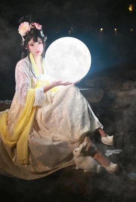 Fotografía de Xia Ningning-Hanfu Chang'e Hanfu