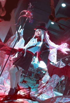 Serie Arknights Hua FaLin (Witch Feast)-Feast@好小一草 (Fotografía: @leaderShadow) (9P)