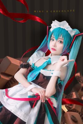 Hatsune Miku Día de San Valentín @神本无尾_Aria (9P)