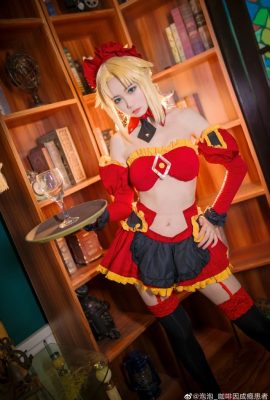 Fate/GrandOrder Mordred@Bubble_paciente adicto a la cafeína (9P)