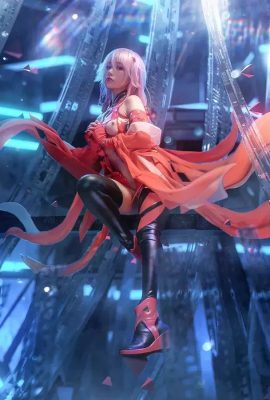 Nekokoyoshi (Chica explosiva Nya Xiaoji) cosplay Inori Yuzuriha – Guilty Crown (51P)