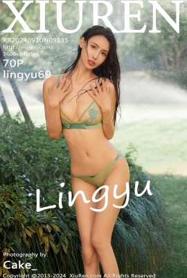 (XiuRen 秀人网) 2024.09.10 Vol.9135 lingyu69 versiónpleta sin foto de marca de agua (70P)