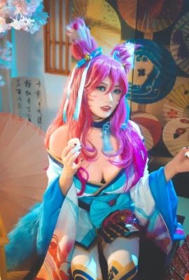 Diseño de loto del alma Ahri de League of Legends @真 ZhuNaiyu (9P)