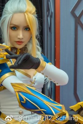 World of Warcraft Jaina @韩小月Kumi (Fotografía: @Schmidt_R2_Schilling) (Exposición de la gira nacional de World of Warcraft) (9P)