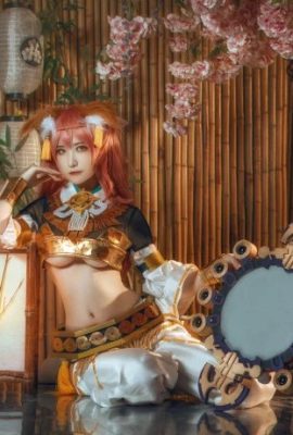 Disfraz mítico de FGO Tamamo Mae@风兰千景(9P)