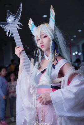 Onmyoji Kinnara CN: Qingzhu (Fotografía: @流云天魔) (9P)