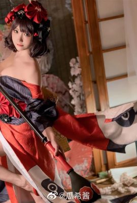 Imágenes de cosplay súper hermosas de FGO Katsushika Hokusai (CN: Guahi-chan) (9P)