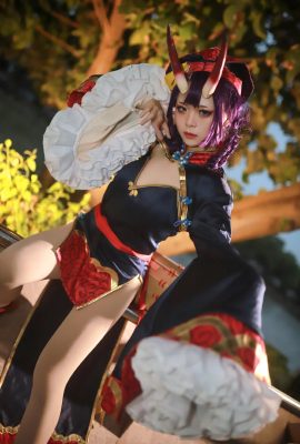 Fate/Grand Order Shuten Doji pequeño zombie @montando un dragón blanco es una princesa- (Fotografía: @¿Eres un ratón_) (9P)